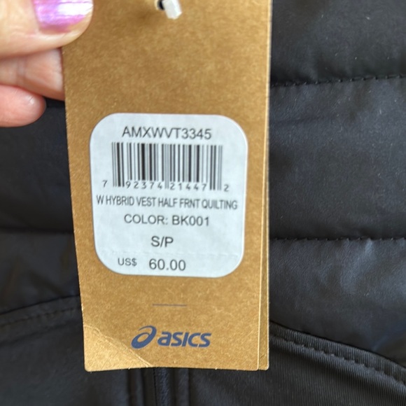 Asics Black Reflective Vest - Picture 7 of 14